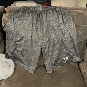 Gymshark gray workout shorts